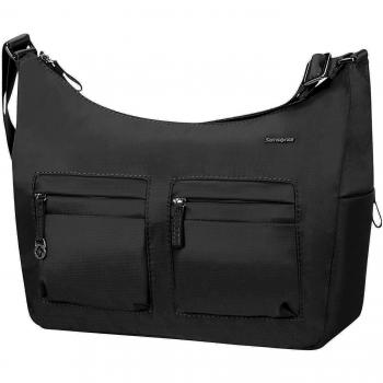 Samsonite Move 2.0 Should. Bag M + 2 Pock. Bolso Bandolera, 7.8 Litros, Color Negro