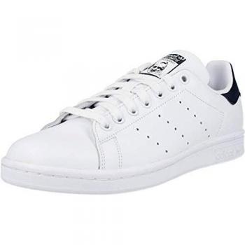 Adidas Originals Stan Smith Sneakers - White/Dark Blue, Size EU42 2/3 UK8 US9