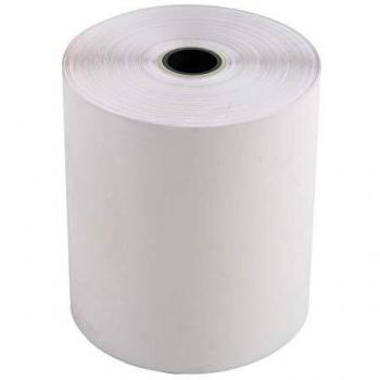 Rollo de Papel Térmico Exacompta 76 mm x 25 m x 12 mm, Autocopiante, 2 Pliegos, 57 g/m² (Pack de 10)