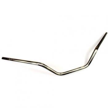Manillar de acero 22 mm Classic alto TRW Lucas cromo plata