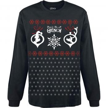 Grinch Christmas Christmas Jumper Negro M