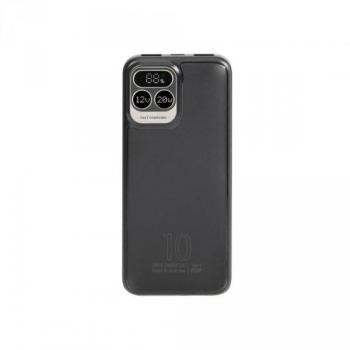 RIVACASE VA2511 Powerbank 10000mAh QC/PD/LCD 20W Negro