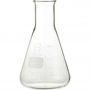 DURAN 212163605 Matraces Erlenmeyer, Cuello Estrecho Graduados, 250 ml
