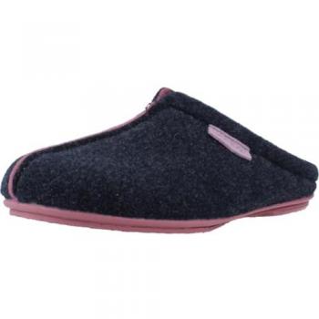VULLADI Zapatilla Casa Fieltro Suela Goma para Hombre Modelo 4616-041 Marino Burdeos Talla 40
