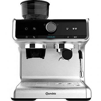 Cecotec Power Espresso 20 Barista Cream Cafetera Express con Brazo Doble Salida y Manómetro