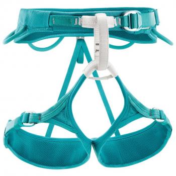 Petzl Klettergurte Luna - Arnés de escalada, color turquesa, talla s