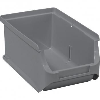 Caja de almacenamiento abierta Allit ProfiPlus Box >RE< 2, gris, dimensiones 102 x 160 x altura variable