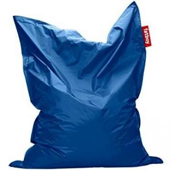 Fatboy® Original Puf Bean Bag en Nailon | Azul | Silla clásica Tipo Puff para Interiores, Cojines | 180 x 140 cm