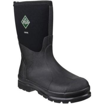 Muck Boots Botas Chore Classic FS4293 para hombre, botas de agua medias unisex, impermeables, con suela antideslizante, forro interior aislante y diseño resistente