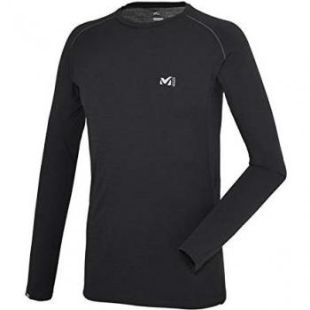 Millet C Wool Blend 150 LS Camiseta Interior para Hombre, Hombre, Color Negro, tamaño FR : M