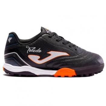 Botas de fútbol Joma Toledo Jr 24 Turf para moqueta, color negro, junior