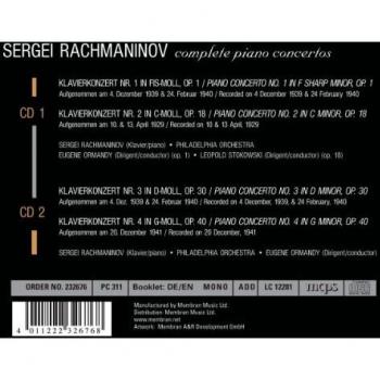 Plays Rachmaninov