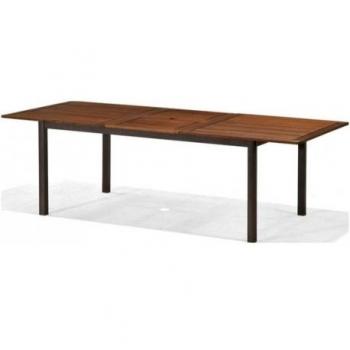 Natuur M279709 - Mesa rectangular extensible ibis de madera tropical