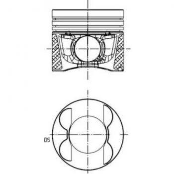 Pistón KOLBENSCHMIDT 0.50 mm 41713630 para cilindro 1-3