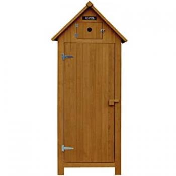 Mueble de jardín 'Cabanon' - 77 x 54,5 x 179 cm - Marrón