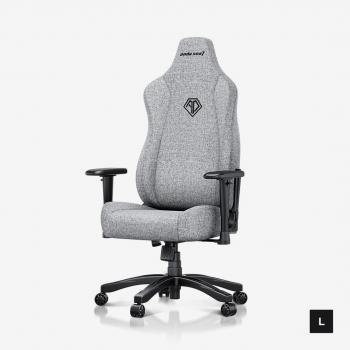 AndaSeat Ash Gray Novis Series Affordable Ergonomic Gaming Chair L