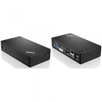 Base para portátil y replicador de puertos Lenovo Thinkpad Ultra 135W EU - Conexión Alámbrica USB 3.2 Gen 1 (3.1 Gen 1) Type-A en Color Negro