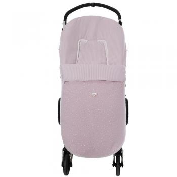 Uzturre Dolce - Saco silla, unisex, color rosa empolvado