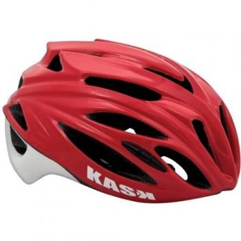 Kask Rapido - Casco para Bicicleta de Carretera, Color Rojo, Talla L