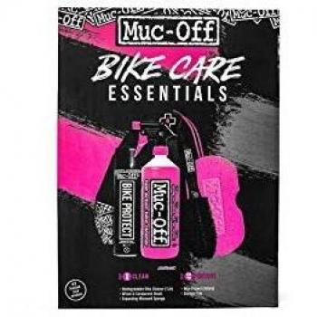 Muc-Off Bike Care Essentials Kit - Must-Have Products To Clean And Protect Your Bicycle - Includes Muc-Off Bike Cleaner, Bike Protect And More