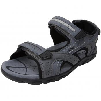 Geox Strada Men's Sandals - Light Grey Comfort Footwear