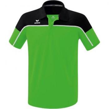 Erima Change Short Sleeve Polo Shirt for Men - Green/Black
