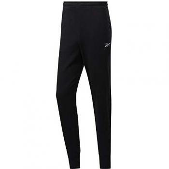 Reebok Te Linear Logo Ft Jogger Pantalón, Hombre, Negro, XS