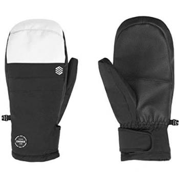 Manoplas térmicas para esquí y nieve PITZTAL White Siroko Negro