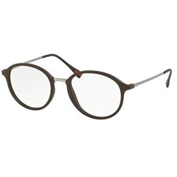 Prada Linea Rossa 0PS 01IV, Monturas de Gafas para Hombre, Marrón