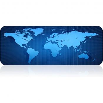 Alfombrilla Gaming XXL DAM diseño Mapamundi 79x29,5 cm