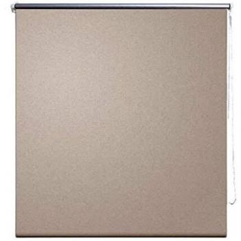 vidaXL Estor persiana Enrollable 140 x 230 cm Beige