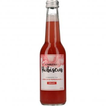 Té Kombucha Hibiscus con granada e hibisco
