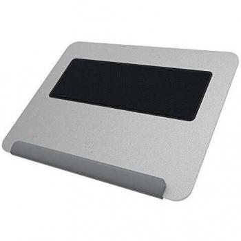 Cooler Master NotePal U150R - Base de refrigeración para portátil, color plateado y negro con soporte ajustable