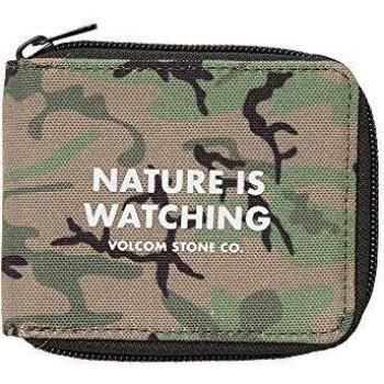 Volcom Full Zip Wlt Monedero, Hombre, Camouflage, O/S