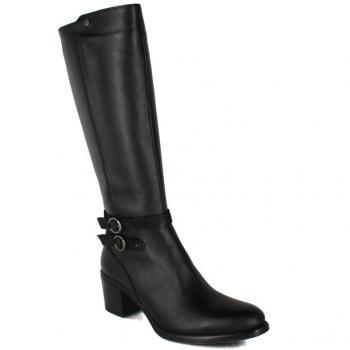 Botines Dorking by Fluchos D8610-SUNB de mujer con tacón, fabricados en piel y con adorno lateral
