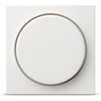 GIRA Dimmer Cover Plate and Button Set, White Glossy