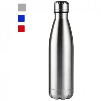 500ml Botella de Agua de Acero Inoxidable Portátil Botella Aislada al Vacío Deportiva Botella Térmica libre de BPA, Mantener sus Bebidas Calientes y Frías evita fugas y derrames