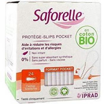 Protege-slips Pocket Saforelle Algodón Bio 24 Unidades