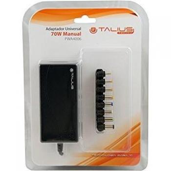 Talius PWA-4006 Cargador de 70w Manual, Incluye 8 Puntas