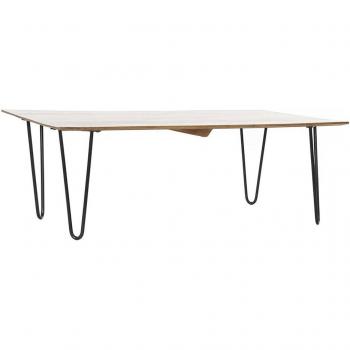 Mesa de Centro Sheesham Metal