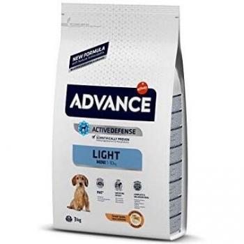 Advance Light Adult Mini - Pienso Light Para Perros Adultos De Razas Pequeñas Con Pollo - 3 kg