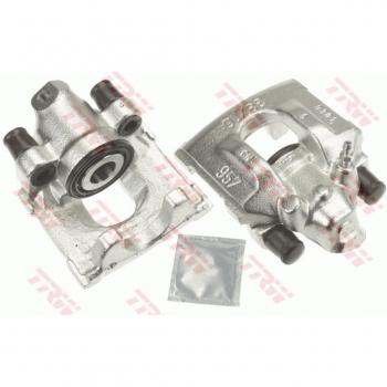 Pinza de freno TRW BHN1178E, frente izquierda, compatible con vehículos específicos, incluye pistones y soportes, fabricada en aluminio para mayor ligereza y resistencia a la corrosión