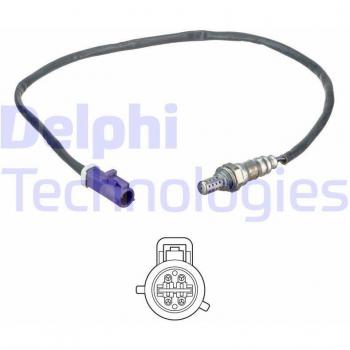 Sonda Lambda DELPHI ES20508-12B1 con características de sensor de oxígeno, compatible con diversos modelos de vehículos, alta precisión en la medición de gases, diseño resistente a altas temperaturas y fácil instalación