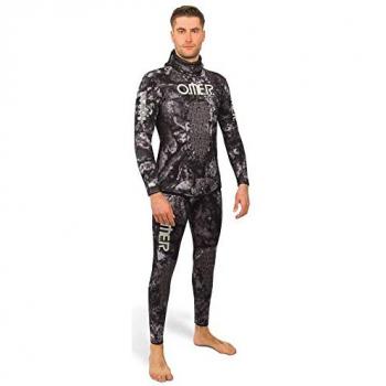 Traje Húmedo De Pesca Submarina Omer Blackstone Lined 1.7 Mm Unisex-Adulto Talla 2