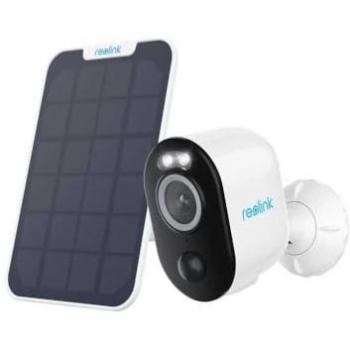 Reolink Argus B330 Solar-Powered Wi-Fi Security Camera (4 MP, 2560 x 1440 Pixels, IP65)