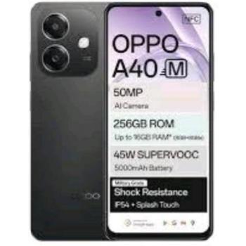 Smartphone Oppo A40M 6.67 Dual SIM 4G LTE 8GB RAM 256GB Sparkle Black