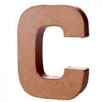 INNSPIRO Letras Y SÍMBOLOS Papel MACHÉ 10,2x1,7 CM 1 UD - C