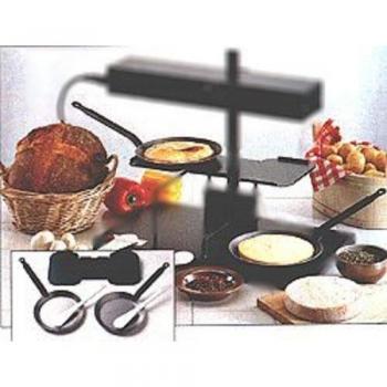 Kit de Reblochade para Máquina Raclette Alpage - Incluye 2 Poêles de Acero y Spatulas de Alta Temperatura - Fácil Instalación - Fabricado en Francia