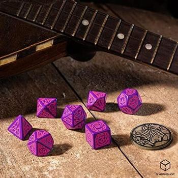Caja de Dados QW + Moneda The Witcher Heart (7)