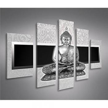 islandburner Zen Buddha 5 Cuadro sobre Lienzo Cuadros Modernos y listos para Colgar. Cuadro Impresión fotográfica artística Obra de Arte